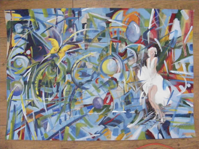 Eon-Arts, artist Ian Potts, a Fine Art painting by local artist Ian Potts