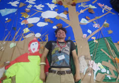 Thom at an Eon-Arts workshop